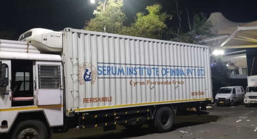 First flight of coronavirus vaccine Covishield flown to Delhi