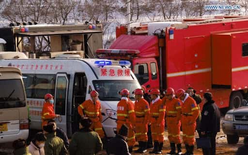 China rescuers prepare escape route for trapped gold miners, one confirmed dead