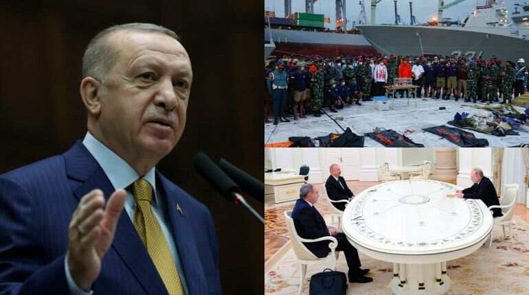 Top 10 world news today: Indonesia retrieves black box from Sriwijaya air plane, Erdogan wants EU ties 'back on track' and more