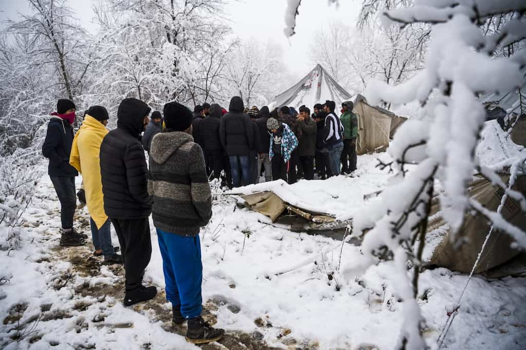 Migrants stuck in miserable conditions at EU border