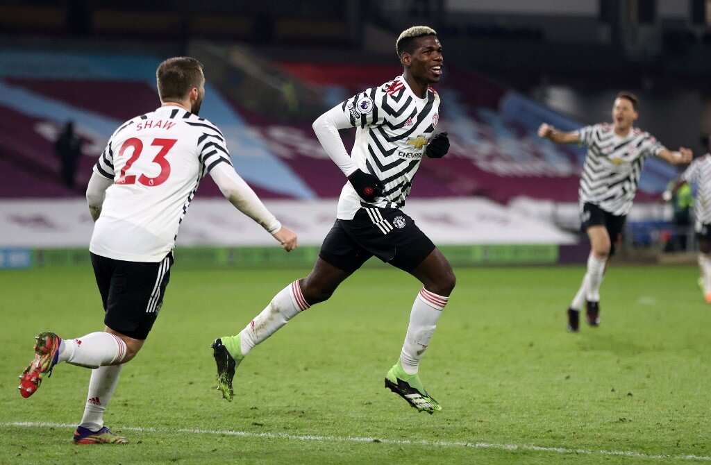 Pogba 'happy' when winning as Man Utd go top of the Premier League