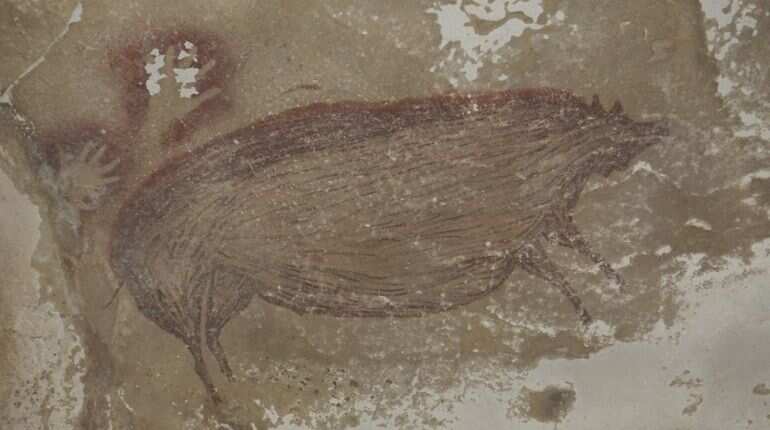 Archaeologists discover world's oldest known cave painting in Indonesia