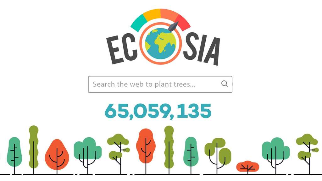 Berlin-based search engine uses the money made to plant trees