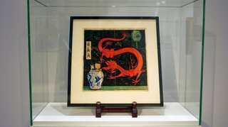 Tintin comic book art breaks auction record; sells for $3.8 million