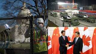 Morning news brief: Kim Jong-un unveils missiles, Washington on lockdown and more