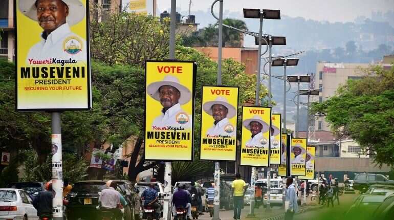 Uganda's President Museveni has early lead in election, preliminary results show Uganda's President Museveni has early lead in election, preliminary results show