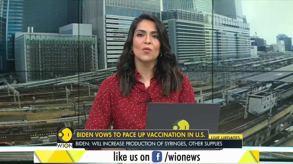 U.S President Joe Biden promises to do better than Trump to curb the virus