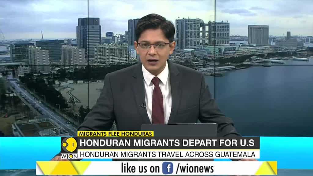 Over 8,000 Honduran migrants move towards Mexico border to reach US