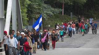 US-bound migrant caravan in Guatemala swells to over 8,000 people