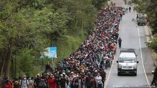 Guatemala cracks down on migrant caravan bound for US