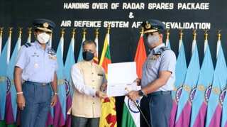 India provides spares for air surveillance radar to Sri Lanka