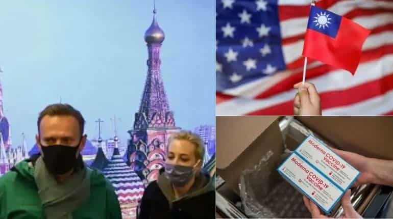 Top 10 world news today: China to sanction US over Taiwan, Navalny to be held till Feb, and more