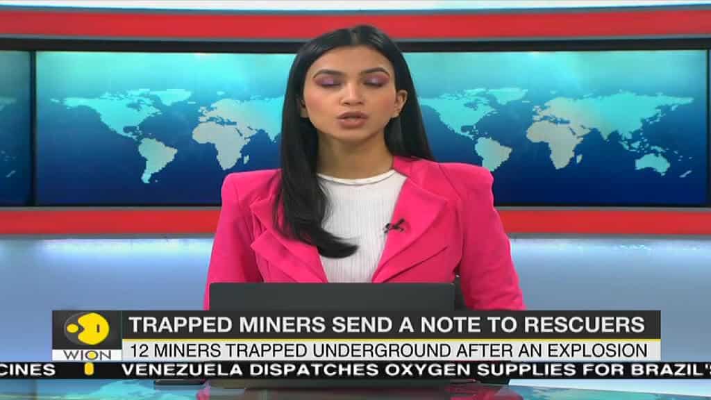 12 Chinese miners trapped by blast last week are still alive