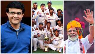 'Remarkable': From PM Modi to Ganguly - Team India lauded for scripting history against Australia