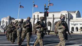12 US National Guard troops pulled from inauguration after far-right probe