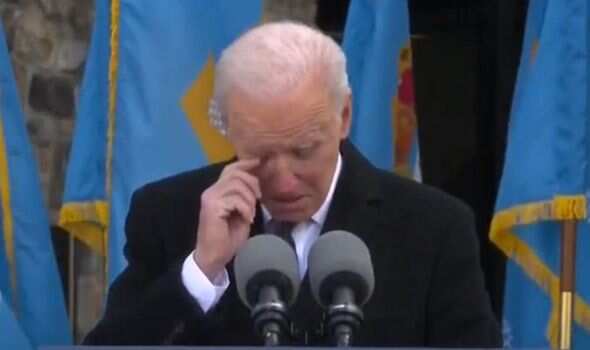 Joe Biden gives emotional farewell in Delaware en route to Washington D.C.
