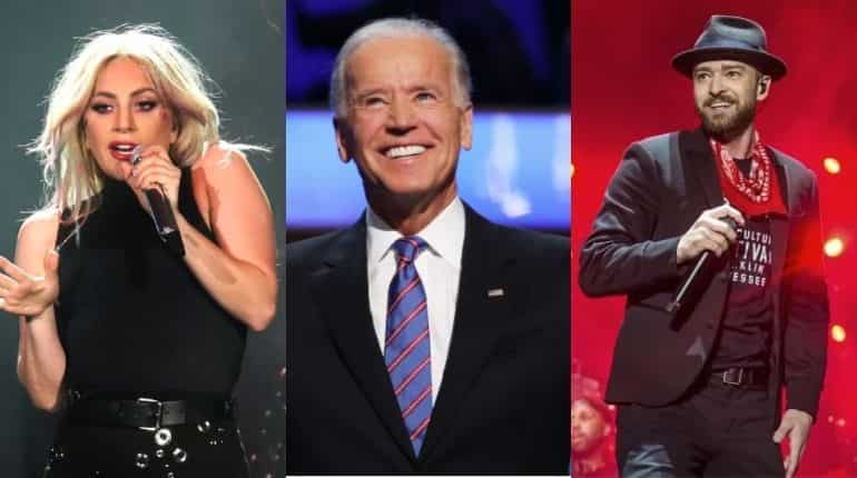 Lady Gaga, Tom Hanks, Justin Timberlake: The complete celebrity line up at Joe Biden's inaugural ceremony 