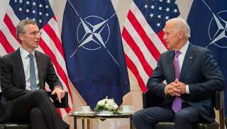 US President Joe Biden meets NATO Secretary General Jens Stoltenberg ahead of Brussels summit 