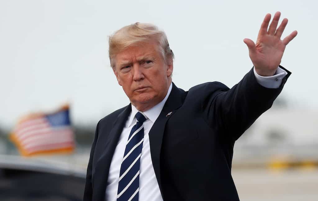 U.S: Donald Trump leaves the White House, not to attend the Joe Biden's inauguration