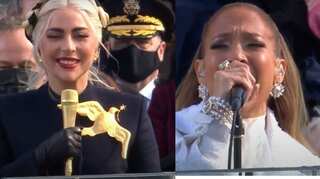 Lady Gaga, Jennifer Lopez strike the patriotic chord at Biden-Harris inauguration