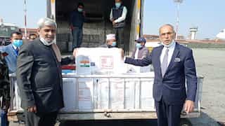 'Promise fulfilled', says Indian envoy as vaccine reaches Nepal within a week