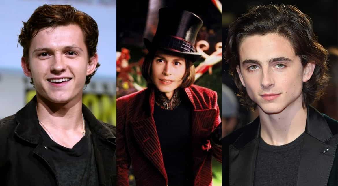 Who will fill Johnny Depp's shoes in Willy Wonka prequel -- Tom Holland or Timothee Chalamet?