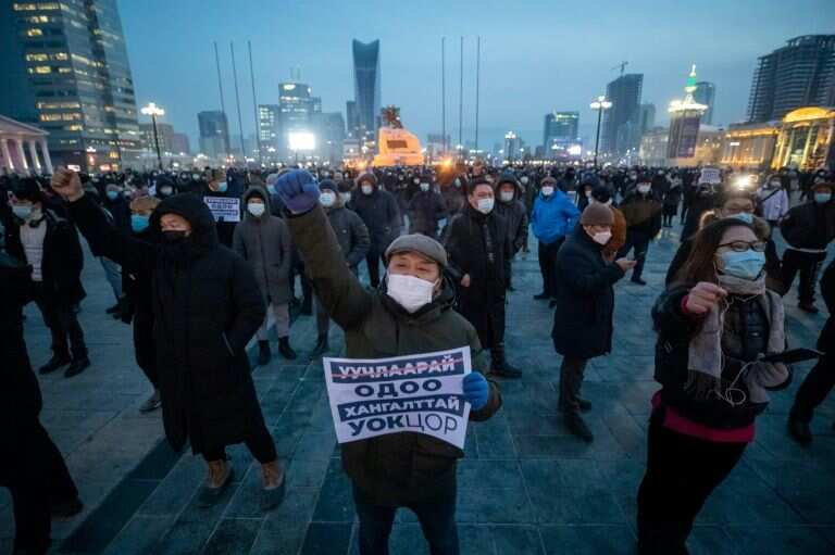 Mongolian PM resigns after protests over Covid-19 mother's treatment