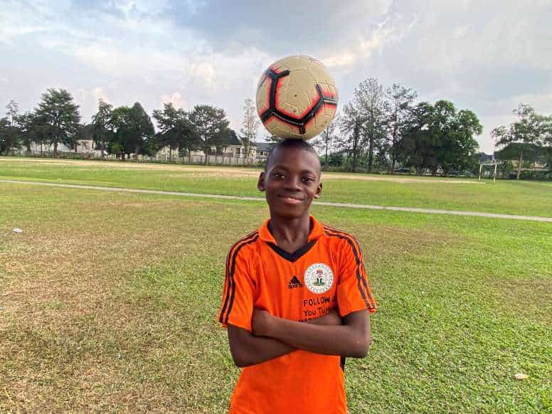 Guinness world record holder 12-year-old Nigerian boy reveals how Messi, Ronaldo inspires him