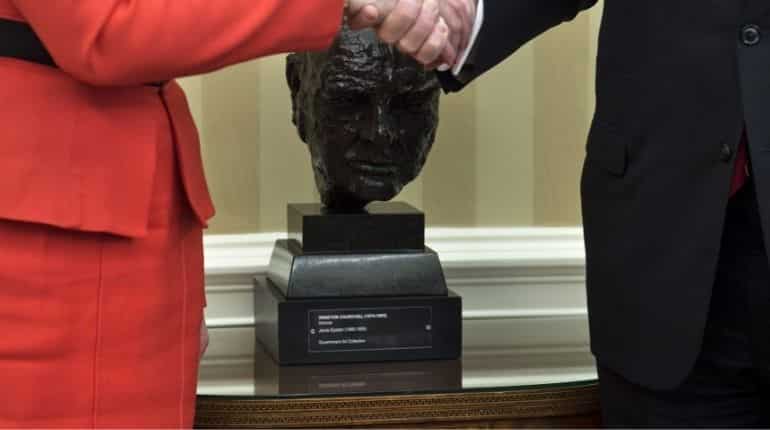 Joe Biden removes Winston Churchill's bust from Oval Office; Johnson unconcerned Joe Biden removes Winston Churchill's bust from Oval Office; Johnson unconcerned