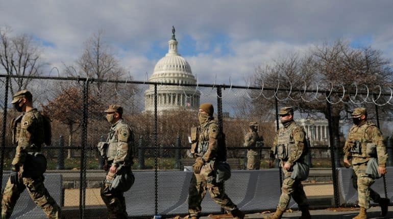 Over 150 National Guard troops for Biden inauguration test positive for coronavirus Over 150 National Guard troops for Biden inauguration test positive for coronavirus