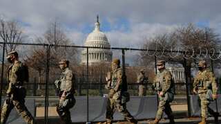 Over 150 National Guard troops for Biden inauguration test positive for coronavirus