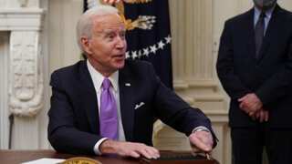 Biden administration says will review US-Taliban withdrawal deal