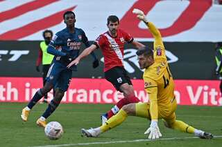 Holders Arsenal knocked out of FA Cup at Southampton