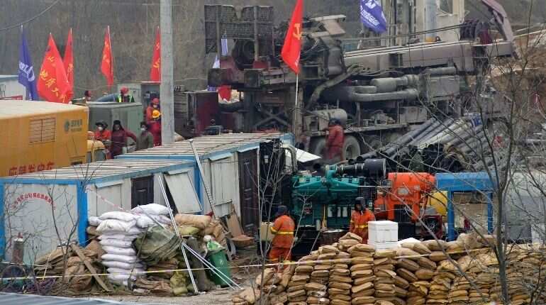 Chinese authorities rescue 11 out of 22 miners trapped underground in Qixia