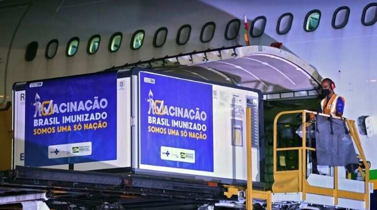 Brazil's Fiocruz begins distributing 2 million India-made AstraZeneca shots Brazil's Fiocruz begins distributing 2 million India-made AstraZeneca shots