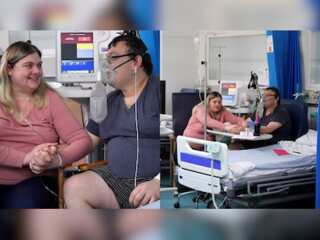 Love in the time of corona: UK couple get married in a COVID ward