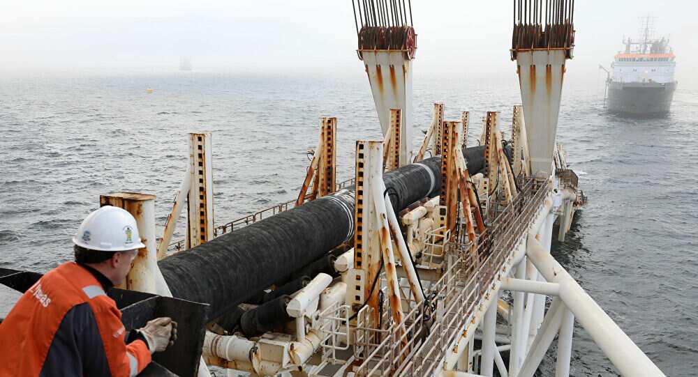 Russian Nord Stream 2 pipe-laying ship arrives off Denmark
