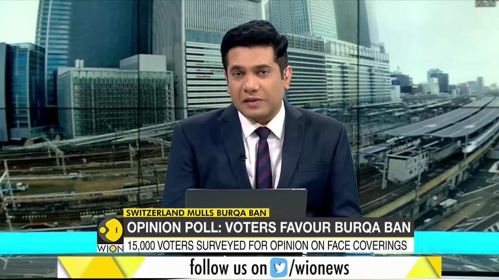 Switzerland voters favour 'burqa ban' | Poll shows clear support for ban
