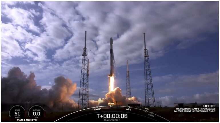 SpaceX sets record for most satellites launched in single launch of Falcon-9