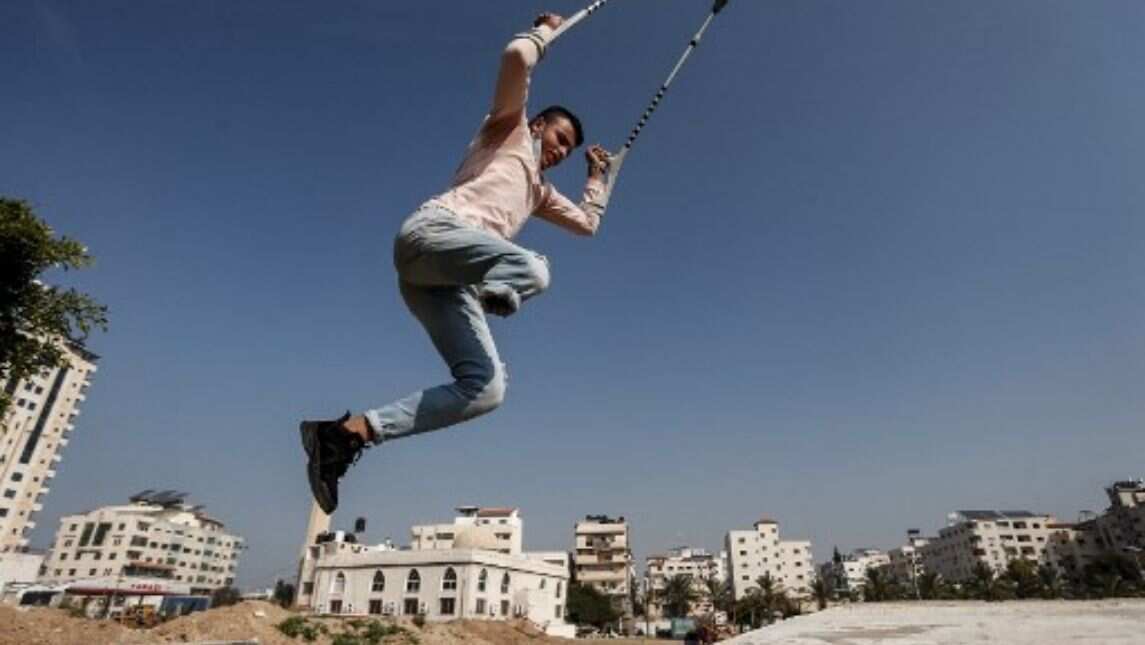In Gaza, parkour brings youngsters a taste of freedom