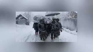 Indian Army earns praise after helping woman, newborn reach home in 'knee-deep' snow