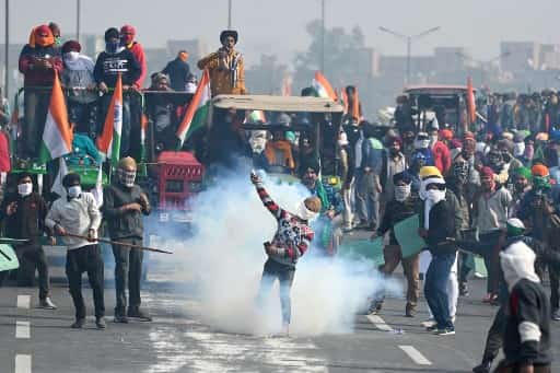 Farmers run riot in Delhi on Republic Day