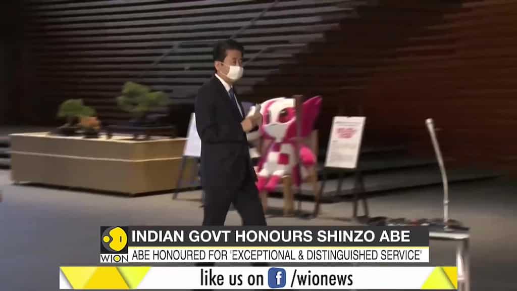 India confers Padma Vibhushan award to former Japan PM Shinzo Abe