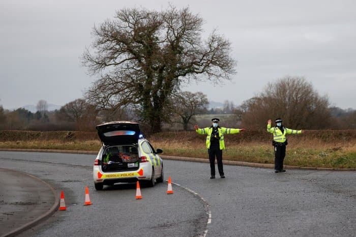 UK Covid vaccine site partly evacuated over suspect package UK Covid vaccine site partly evacuated over suspect package