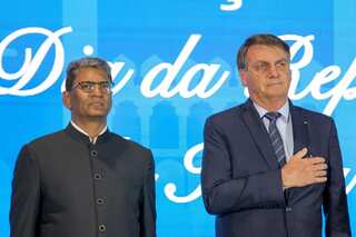 Brazil President Bolsonaro attends India's Republic day celebration in Brasilia