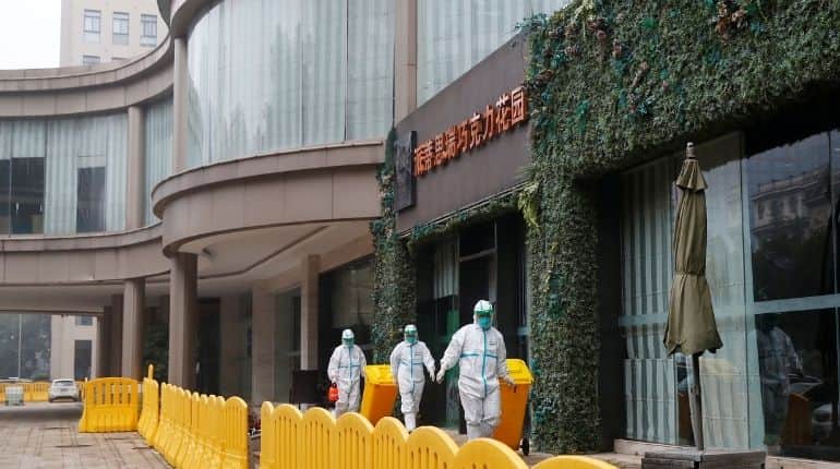 WHO team probing coronavirus origin in China leaves Wuhan quarantine WHO team probing coronavirus origin in China leaves Wuhan quarantine