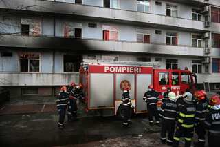 Five Covid-19 patients die in Romania hospital fire