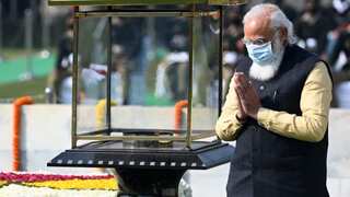 PM pays tributes to Mahatma Gandhi on death anniversary