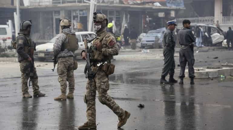Eight Afghan security personnel killed in Taliban attack Eight Afghan security personnel killed in Taliban attack