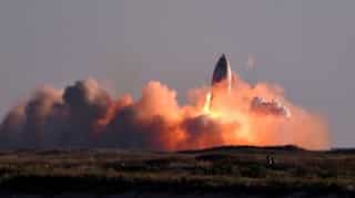 SpaceX rocket explodes on ground